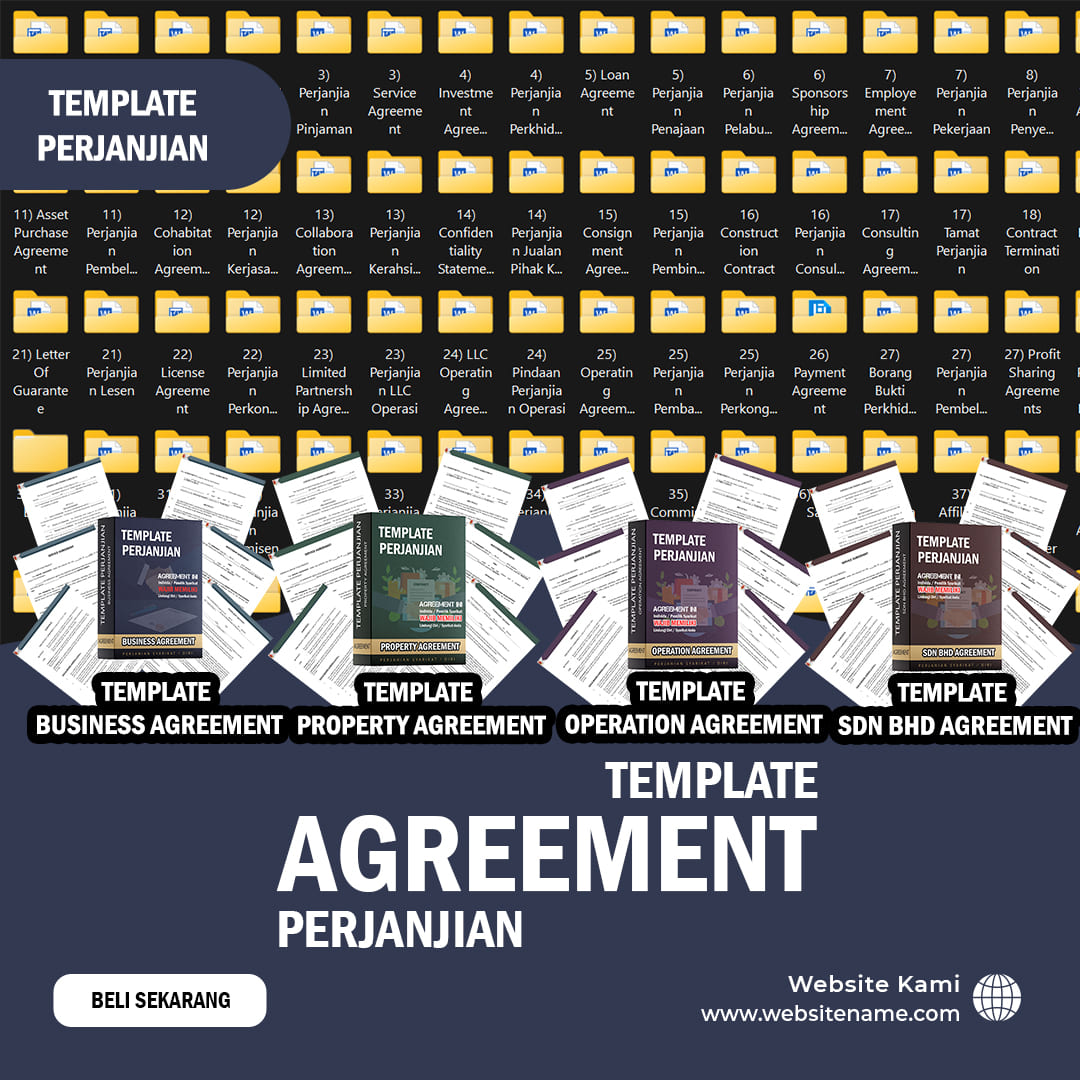 You are currently viewing 𝐏𝐚𝐜𝐤𝐚𝐠𝐞 𝟖𝟎𝟎+ 𝐓𝐞𝐦𝐩𝐥𝐚𝐭𝐞 𝐀𝐠𝐫𝐞𝐞𝐦𝐞𝐧𝐭 𝐃𝐚𝐫𝐢 𝐏𝐞𝐥𝐛𝐚𝐠𝐚𝐢 𝐉𝐞𝐧𝐢𝐬 ( 𝑃𝑟𝑜𝑚𝑜𝑠𝑖 𝐵𝑢𝑙𝑎𝑛 𝐼𝑛𝑖 ) ❗