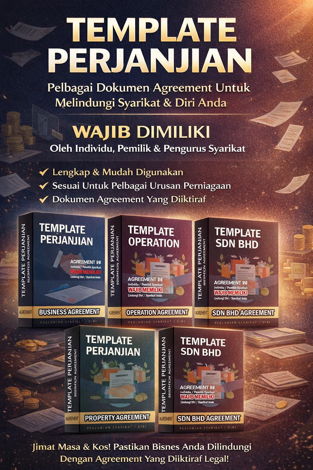 Read more about the article Wahhh Berbaloi.. 𝟖𝟎𝟎+ 𝐓𝐞𝐦𝐩𝐥𝐚𝐭𝐞 𝐏𝐞𝐫𝐣𝐚𝐧𝐣𝐢𝐚𝐧 𝐒𝐞𝐝𝐢𝐚 𝐃𝐢𝐠𝐮𝐧𝐚𝐤𝐚𝐧 ( 𝑃𝑟𝑜𝑚𝑜𝑠𝑖 𝐵𝑢𝑙𝑎𝑛 𝐼𝑛𝑖 )❗