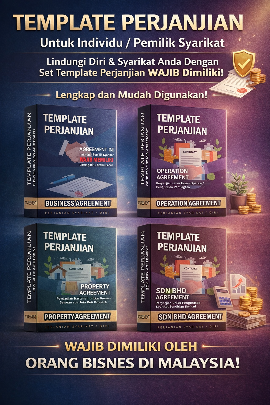 You are currently viewing Diskaun Raya… 𝐊𝐞𝐧𝐚𝐩𝐚 𝐍𝐚𝐤 𝐏𝐞𝐧𝐢𝐧𝐠 𝐃𝐞𝐬𝐢𝐠𝐧 𝐒𝐮𝐫𝐚𝐭 𝐀𝐠𝐫𝐞𝐞𝐦𝐞𝐧𝐭, 𝐊𝐚𝐦𝐢 𝐀𝐝𝐚 𝟖𝟎𝟎+ 𝐀𝐠𝐫𝐞𝐞𝐦𝐞𝐧𝐭 ( 𝑃𝑟𝑜𝑚𝑜𝑠𝑖 𝐵𝑢𝑙𝑎𝑛 𝐼𝑛𝑖 ) ❗